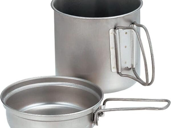 Camping Cookware & Kettle for Backpacking, Hiking & Outdoor Cooking