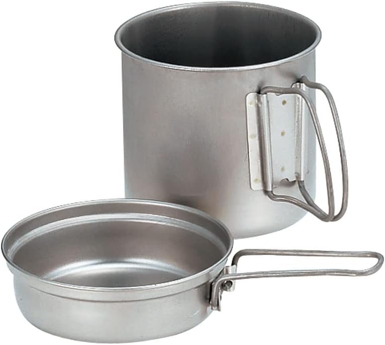 Camping Cookware & Kettle for Backpacking, Hiking & Outdoor Cooking