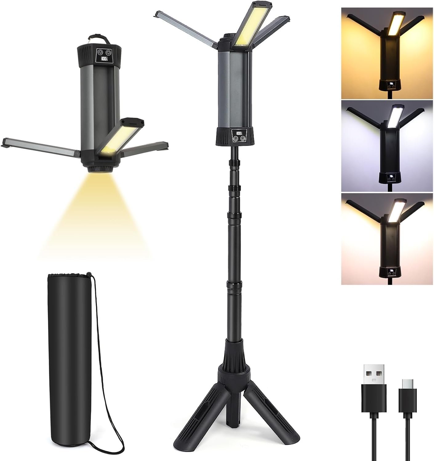 Rechargeable Dimmable Cordless LED Light