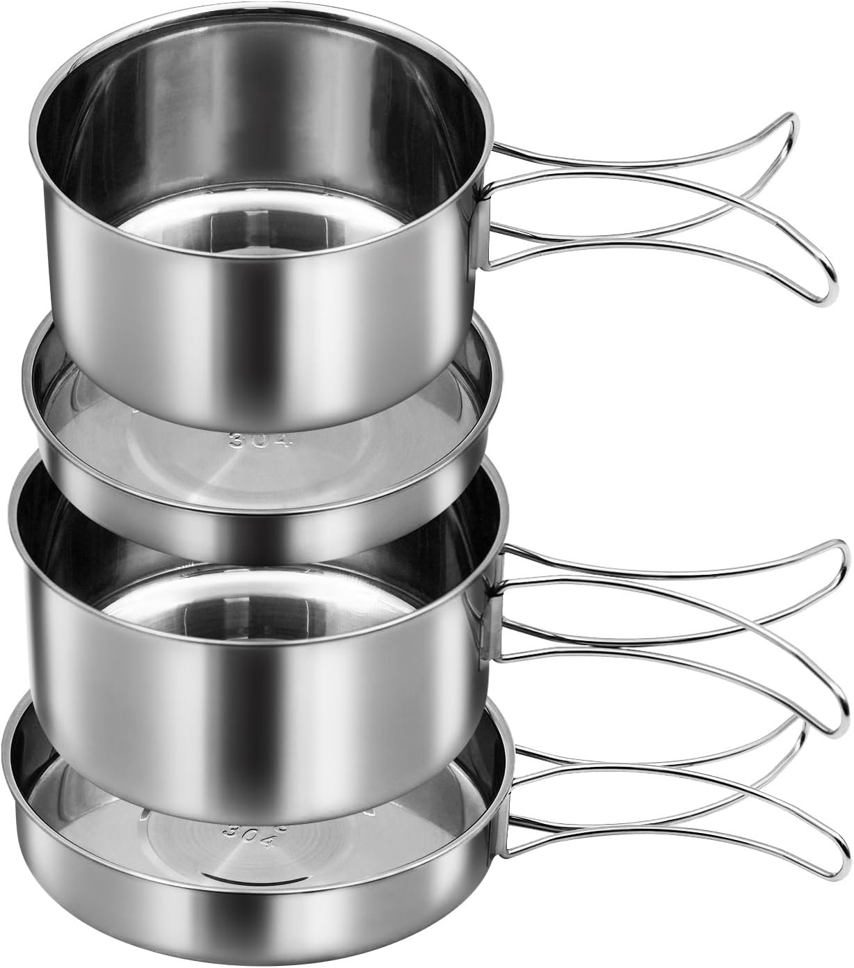 Stainless Steel Camping Mess Kit