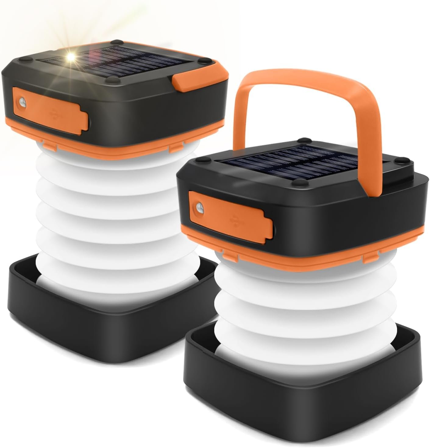 Collapsible Rechargeable Waterproof Flashlight