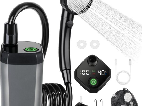 Long Lasting Rechargeable Waterproof Camping Shower