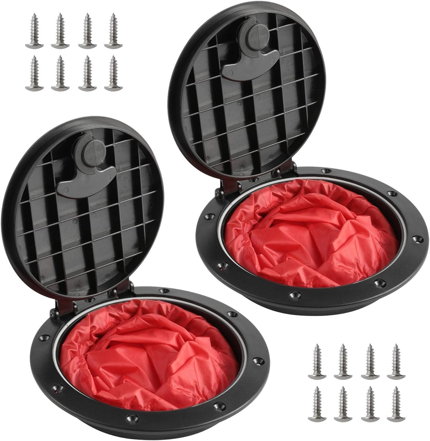 Black Fishing and Boating Storage Holder