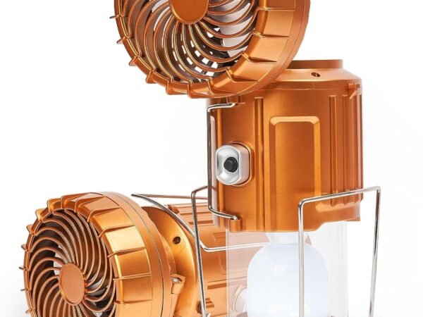 Solar Light and Fan Combo
